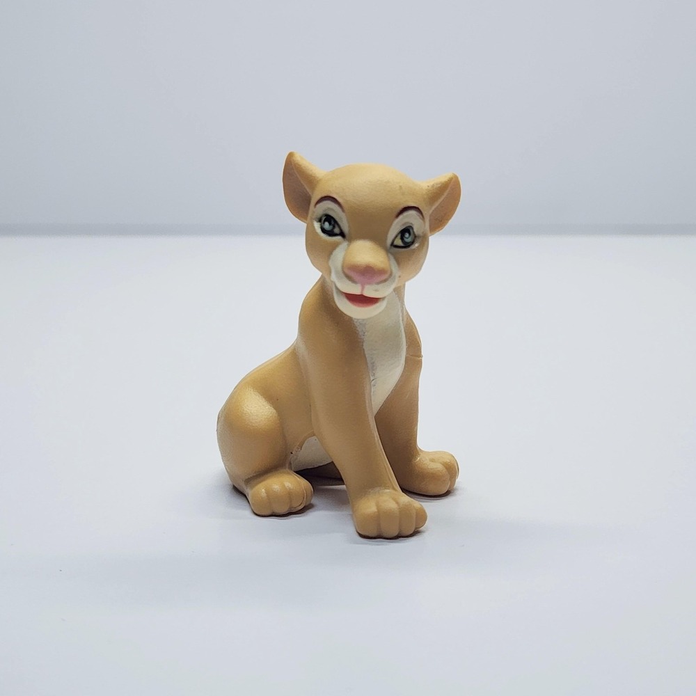 Disney Lion King Nala Cub Figurine 2 In Plastic Toy Small Tan China Collectible